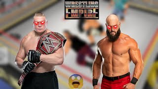 The strongest man in the wwe Broun Strowman  Wrestling Empire Gameplay [upl. by Saretta715]