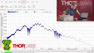 Thorlabs OSA Software Tutorial Part 5  Filter Measurement [upl. by Lorain]