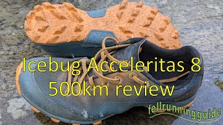 Icebug Acceleritas 8 500km Review runningshoes fellrunning [upl. by Murtagh]