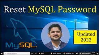 How to Reset MySQL Password on Windows 10  Amit Thinks  2022 [upl. by Ennovehs29]