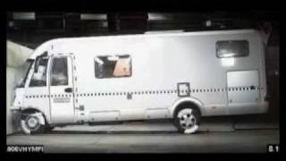 Crash test Hymer B klasse [upl. by Esiahc]