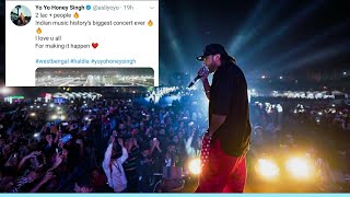 Yo yo Honey Singh live concert in Haldia  2020  more than 2 lakh people came [upl. by Slotnick]