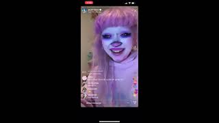 Jazmin Bean Instagram livestream 152020 [upl. by Purdy]