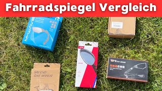 Fahrrad Rückspiegel im Vergleich  verschiedene Fahrradspiegel im Test [upl. by Velick]