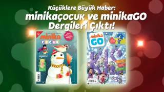 minika ÇOCUK ve minika GO Dergileri Bütün bayilerde [upl. by Revilo46]