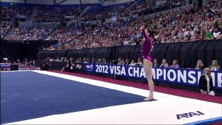 McKayla Maroney  Floor  2012 Visa Championships  Sr Women  Day 1 [upl. by Paige]