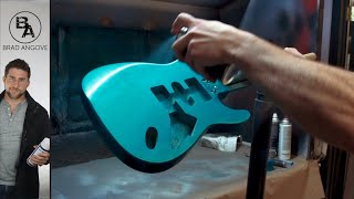 Get an Awesome Guitar Finish with Duplicolor and 2K BEAUTIFUL RESULTS [upl. by Rankin]