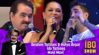 İbrahim Tatlıses amp Hülya Avşar amp İdo Tatlıses  Mavi Mavi [upl. by Jer]