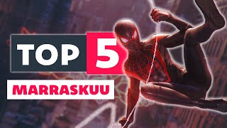 TOP 5 Marraskuussa Tulevat Pelit [upl. by Moises]