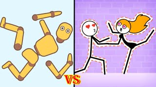 Satisfying Mobile Games RAGDOLL BREAK vs THROUGH THE WALLPart9 [upl. by Shayla]