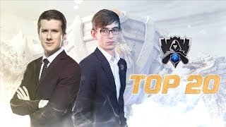 2019 Worlds Top 20 with Jatt amp Vedius [upl. by Adnara]