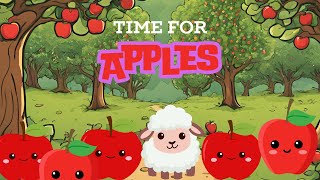 Baby Sensory Lamby amp Dancing Apples on the Farm  Learning Adventure for Kids  Sensory Lamb [upl. by Sillyrama]