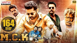 Macharla Chunaav Kshetra MCK New Released Full Hindi Dubbed Movie  Nithiin Krithi Shetty [upl. by Allimak197]