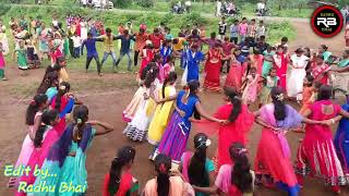 New Pamru Song Aadiwasi Village Ganpati Visarjan Girls amp Boys Dance [upl. by Iaka]