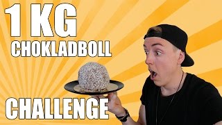 1KG Chokladboll Challenge [upl. by Wadell]