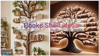 Top Books Shelf design  Modern Books Shelf ideas  Best Bedroom amp Hall Books Shelf Design 2024 [upl. by Deacon]