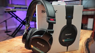 Sony MDRM1 Headphones Review The NEW Studio Standard [upl. by Asirrom]