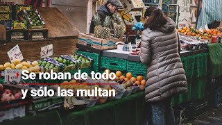 Farderas se ROBAN de todo en tiendas y supermercados  ¡El castigo es sólo una multa [upl. by Sapphera701]