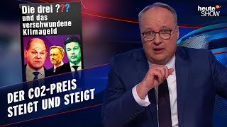 Teure Tankfüllung Wann kommt das Klimageld  heuteshow vom 26012024 [upl. by Kaylil316]