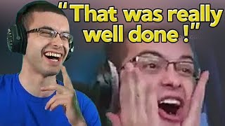 Nick Eh 30 Reacts to Our Montage quotWe Enhanced Nick Eh 30 with this Fortnite Memes editquot [upl. by Iey663]