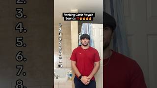 RANKING CLASH ROYALE SOUNDS ‼️🔥🔥🔥🔥 IC zachlath [upl. by Rego]