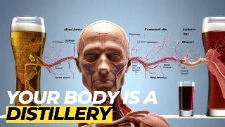 A visual explanation of how alcohol is absorbed processed and eliminated [upl. by Isbella262]