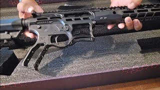 Unboxing Watchtower F1 Firearms BDRX 15 Skeletonized AR style B5 Systems Stock California Compliant [upl. by Kiyohara513]