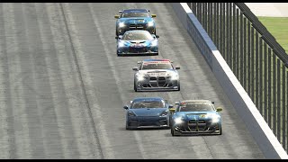 Practicing for IMSA GT4 fixed at Indy [upl. by Silyhp]