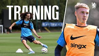 PALMER amp CUCURELLA return to TRAINING  Chelsea FC  202425 [upl. by Rednasxela]