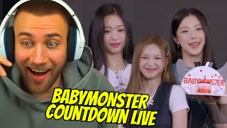 HAPPY DEBUT BABYMONSTER DEBUT COUNTDOWN SPECIAL LIVE  REACTION [upl. by Cockburn411]