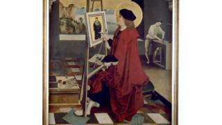 Niklaus Manuel Deutsch St Luke Painting the Virgin 1515 [upl. by Ailen]