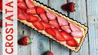 Crostata vegana di marmellata alle fragole  dietro le quinte  Contest chiuso [upl. by Lolita]