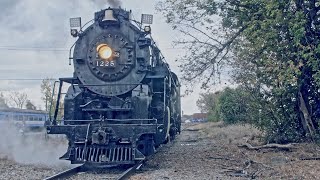 The Polar Express Pere Marquette 1225 The Curwood Highlander [upl. by Lentha295]