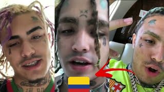 LIL PUMP y TODAS LAS VECES QUE HA HABLADO quotESPAÑOLquot es COLOMBIANO INCREIBLE  STEVEN [upl. by Nosreve]