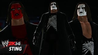 WWE 2K14 Community Showcase Sting Xbox 360 [upl. by Dinnage]