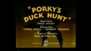 Looney Tunes 1937 “Porky’s Duck Hunt” P4  Warner Bros Pictures [upl. by Heigl]