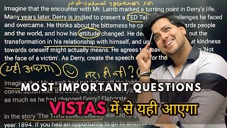 Most important question English class 12 2024  full vistas important question by Rahul Dwivedi [upl. by Julietta]