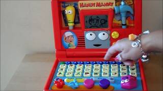 VTECH DISNEYS BEST TOY LAPTOP with HANDY MANNY [upl. by Cenac]