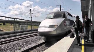 Tramway de Reims 4  Gare Champagne TGV  TER [upl. by Asilrac]