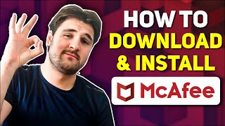 How To Download amp Install McAfee Antivirus  Easy Tutorial [upl. by Allimak]