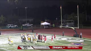 BISD Football Playoff Veterans Memorial Chargers vs McAllen Bulldogs 111023 [upl. by Radborne]