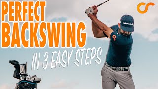 HOW TO GET A PERFECT BACKSWING IN 3 SIMPLE STEPS [upl. by Derick]