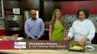 Chef Adriana Pecunia SouthWest Grilled Chicken Salad WFMZ [upl. by Acimat141]