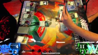 Regionals 2013  Netrunner LCG  Top 8  Match 3  Game 1 [upl. by Kassity865]