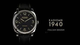 Panerai Radiomir Italian Design Swiss Technology [upl. by Latonia]