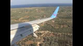 very bad landing at samos airport greece [upl. by Bear578]