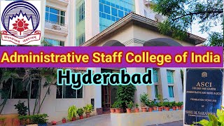 Administrative Staff College of IndiaASCI Campus Tour Hyderabad railandtravel [upl. by Noissap750]