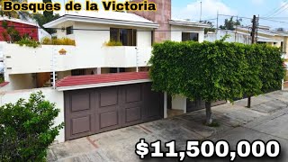 Casa en Venta Bosques de la Victoria Guadalajara Jal Zona cruz del sur Plaza del sol 11500000 [upl. by Refotsirk]