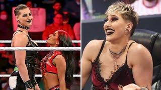 Zelina Vega teases massive unfinished business with Rhea Ripley  wwe news [upl. by Mond945]