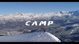 Tuto des crampons SKIMO TOTAL RACE 2019 Camp [upl. by Idnahk840]